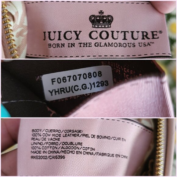 Juicy Couture Pink Leather Small Bag - Picture 14 of 15